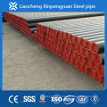 API5L GR.B seamless steel tube with black painted,beveled ends